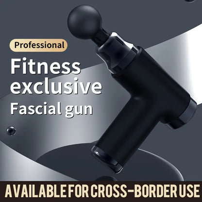 1pc Portable Mini Massage Gun - Deep Tissue Muscle Massager (Black) (Copy)